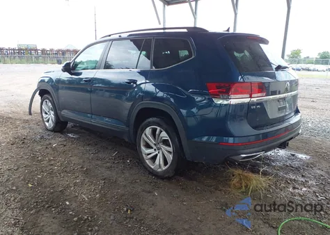 2021 Volkswagen Atlas 3.6L V6 Se W/Technology z USA, uszkodzony, nr VIN 1V2KR2CA4MC561870
